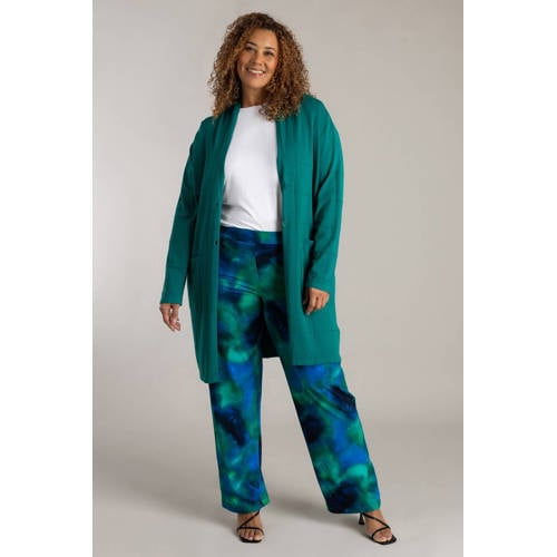 Colletta gebreid vest turquoise afbeelding