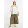 Mat Fashion blouse wit gehaakt