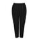 Mat Fashion straight high waist broek zwart