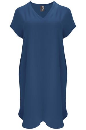 zomerjurk blauw