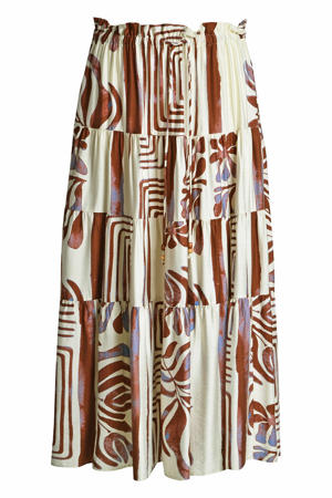 maxi rok ecru