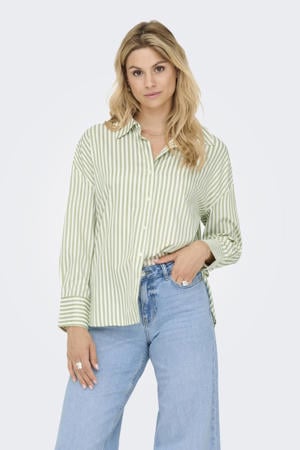gestreepte blouse