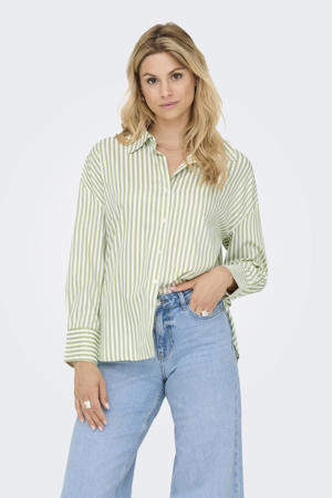 gestreepte blouse