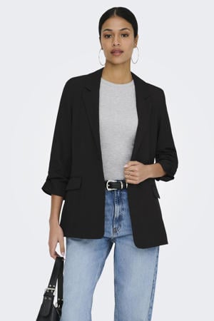 regular blazer zwart