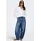 JDY barrel jeans - medium blue denim