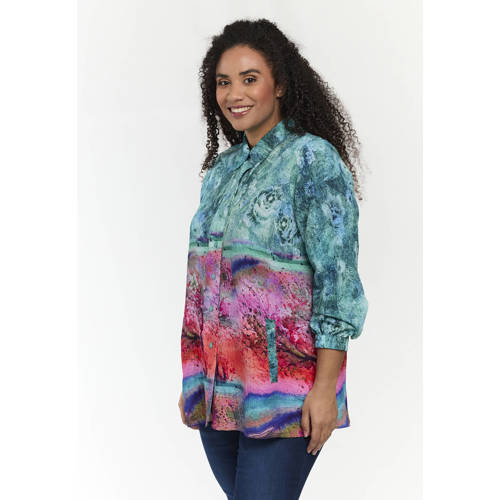 STUDIO blouse blauw afbeelding