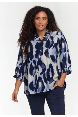 top blauw