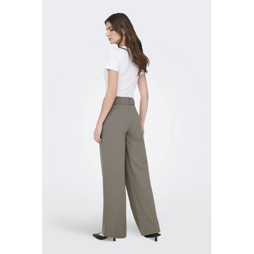 JDY wide leg high waist casual broek afbeelding