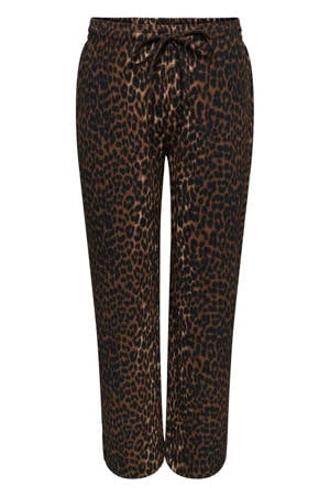 regular high waist casual broek multi