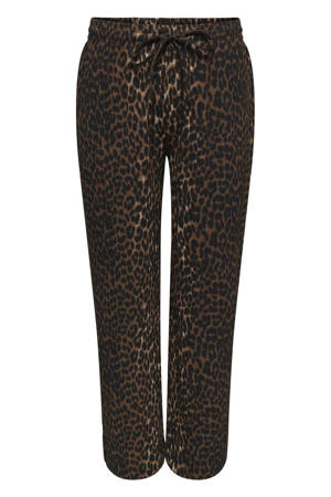 regular high waist casual broek multi
