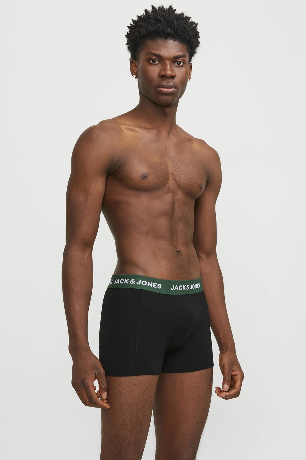 JACK & JONES boxershort JACSOLID (set van 5)