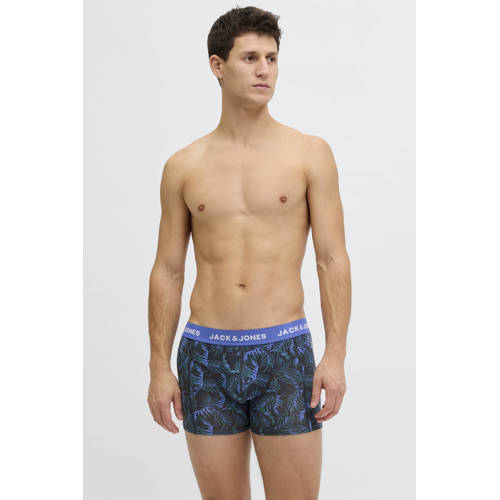 JACK & JONES boxershort JACTODD FLOWER (set van 3) afbeelding