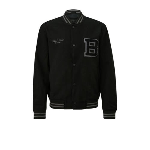 s.Oliver BLACK LABEL baseball jacket zwart afbeelding
