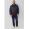 s.Oliver Big Size gewatteerde jas donkerblauw