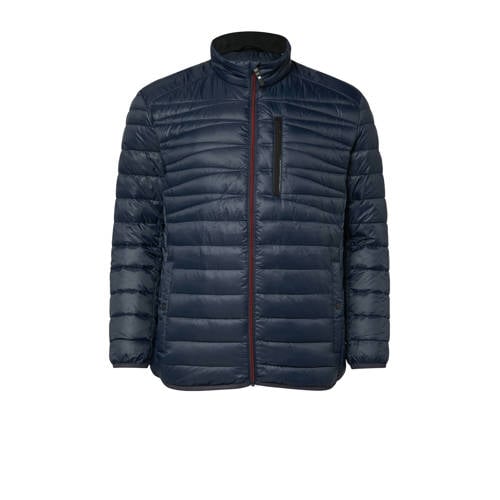 s.Oliver Big Size gewatteerde jas donkerblauw afbeelding