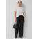 s.Oliver BLACK LABEL straight regular waist pantalon zwart