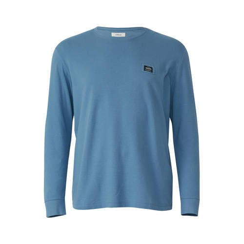 s.Oliver Big Size longsleeve turquoise afbeelding