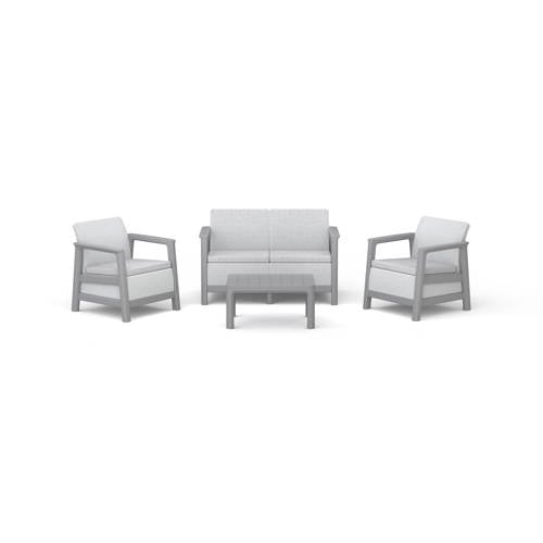Keter loungeset Scandi Linea – grijs/beige