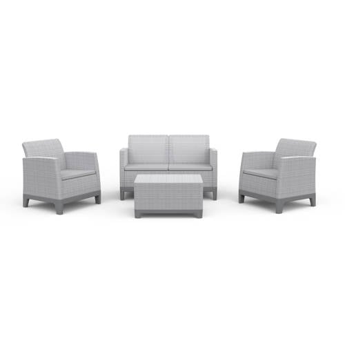 Keter loungeset Scandi Forma – grijs