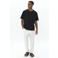 Matinique MAbarton regular casual broek met linnen broken