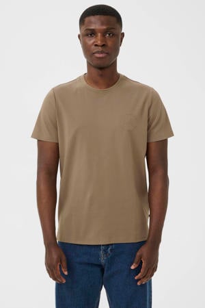 regular T-shirt bruin