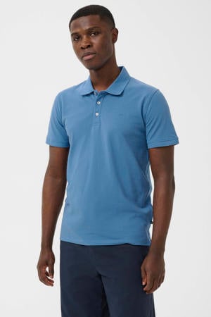regular polo blauw