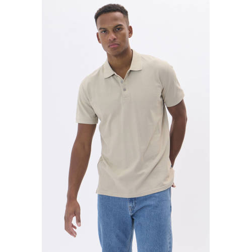 Matinique regular polo beige afbeelding