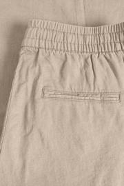 thumbnail: Matinique MAbarton regular casual broek met linnen beige