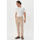 Matinique MAbarton regular casual broek met linnen beige