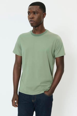 regular T-shirt groen