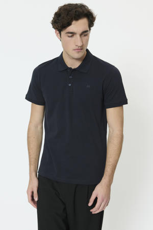 regular polo donkerblauw