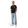 Malelions T-shirt met backprint zwart