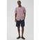Matinique linnen regular fit overhemd met print - roze