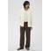 Matinique overshirt met linnen ecru