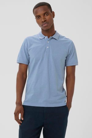 regular polo blauw