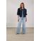 NUKUS high waist flared jeans light blue denim