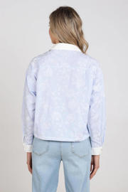 thumbnail: NUKUS blouse lichtblauw met pailletten