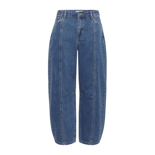 Kaffe high waist medium blue denim afbeelding