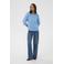 Kaffe top blauw