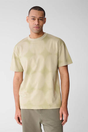 relaxed T-shirt lichtgroen