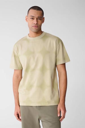 relaxed T-shirt lichtgroen