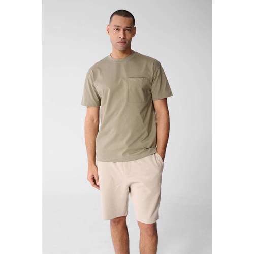 Shoeby relaxed T-shirt kaki afbeelding