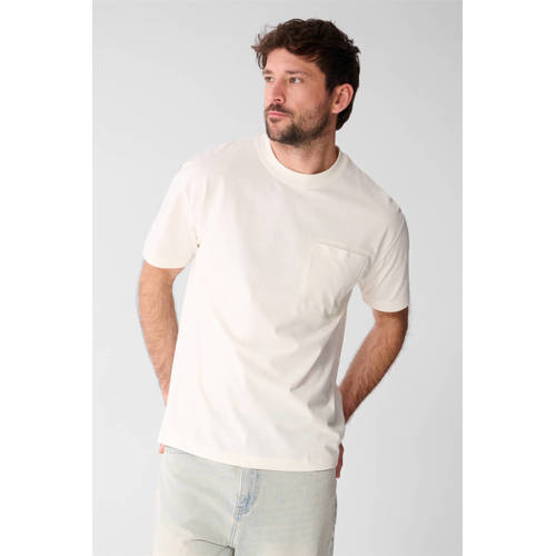 Shoeby relaxed T-shirt ecru afbeelding