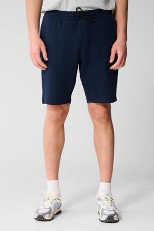 regular casual short donkerblauw