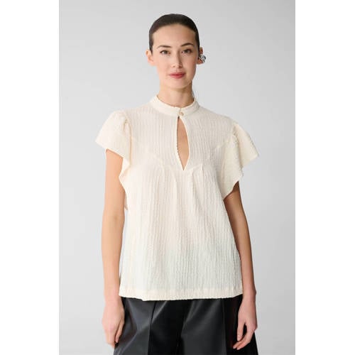 Shoeby top ecru afbeelding