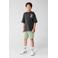 Shoeby regular waist sweatshort lichtgroen