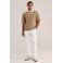 WE Fashion regular chino ecru