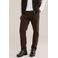 WE Fashion regular chino donkerbruin