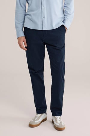 regular chino donkerblauw