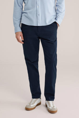 regular chino donkerblauw